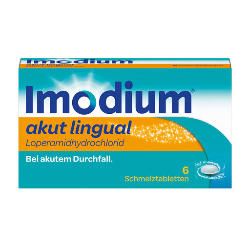 IMODIUM akut lingual Schmelztabletten