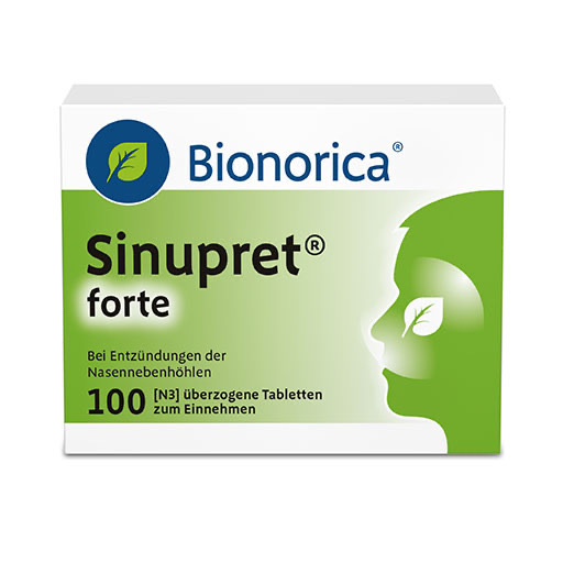 SINUPRET forte &uuml;berzogene Tabletten