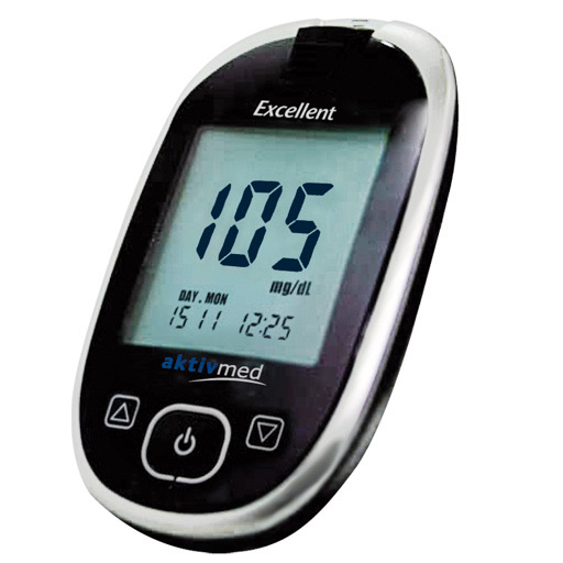 GLUCOCHECK Excellent Blutzuckermessger.Set mg/dl