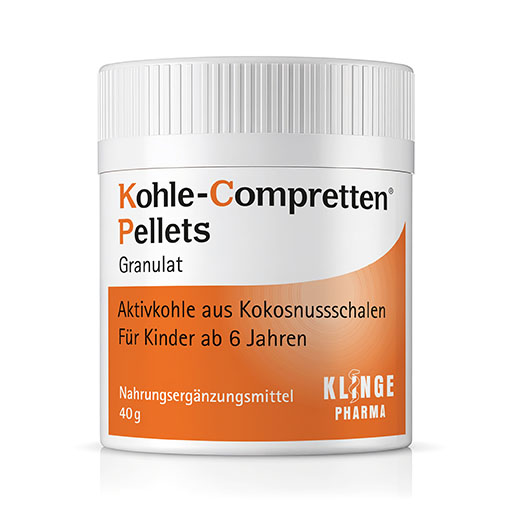 KOHLE Compretten Pellets Granulat